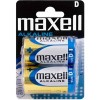 Батарейки Maxell Alkaline D 2 шт