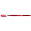 Ручка гелевая Economix Turbo, корпус красный, стержень красный
