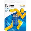 Батарейка Mirex Ultra Alkaline AAA 2 шт LR03-E2